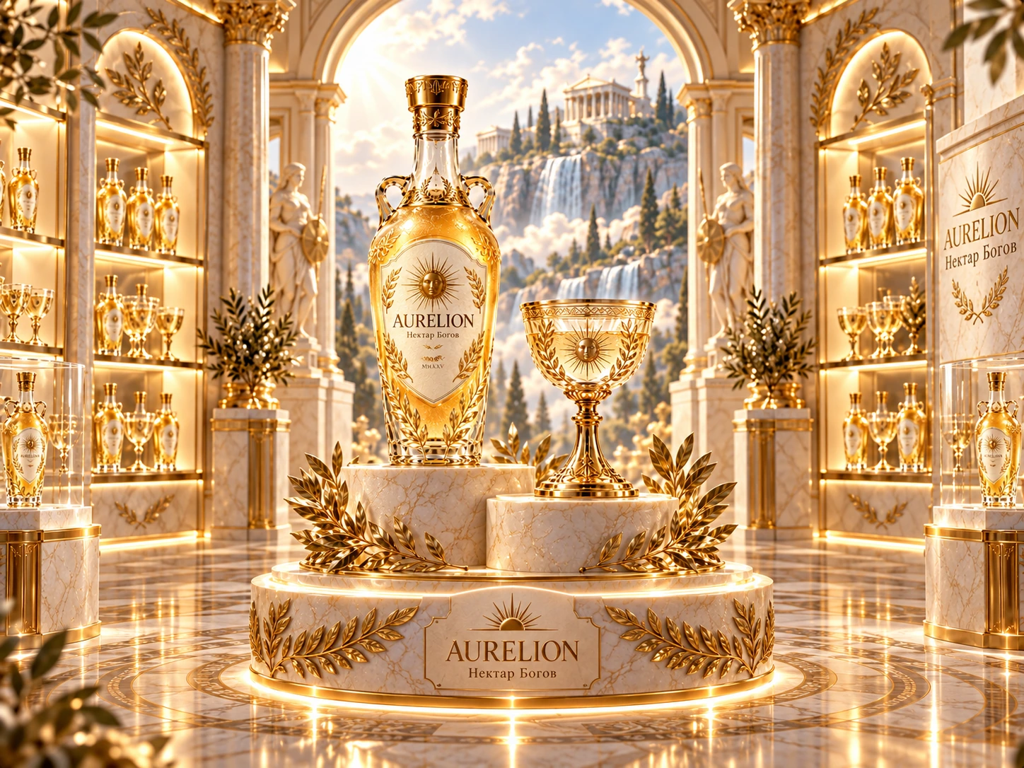Премиальная retail-зона AURELION